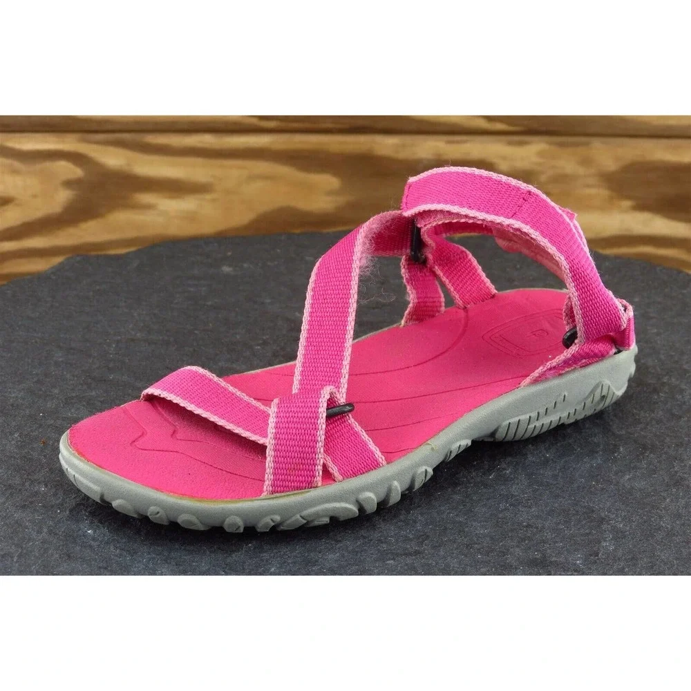 Teva Toddler Girls 9 Medium Pink Sport Fabric 1003704